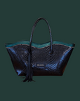 Custom Le Brood Tote: Black Viper